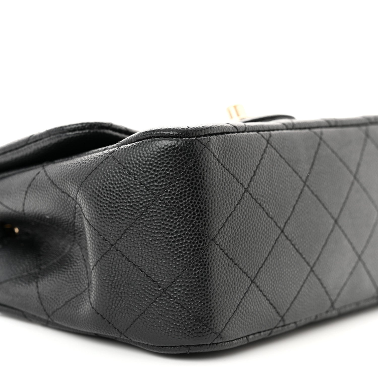 Chanel Caviar Quilted Mini Square Flap Black 9 of 12