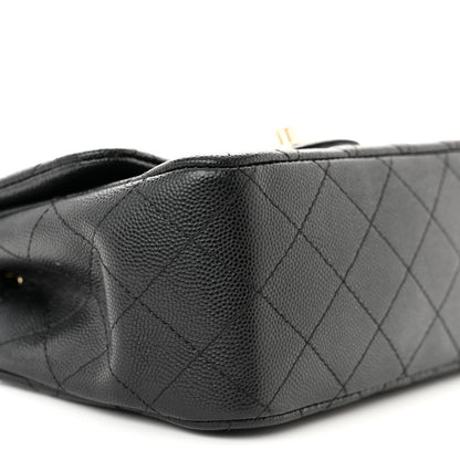 Chanel Caviar Quilted Mini Square Flap Black 9 of 12