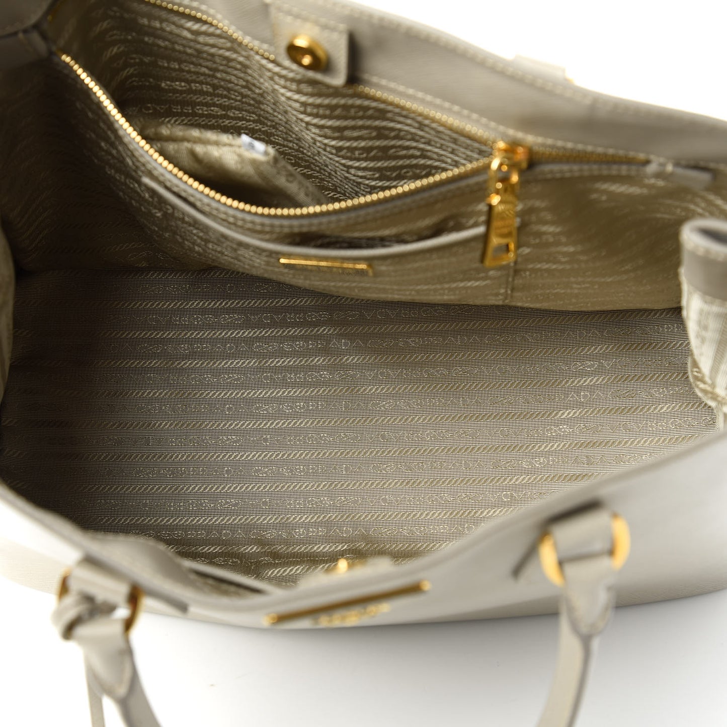 Saffiano Lux Large Tote Pomice