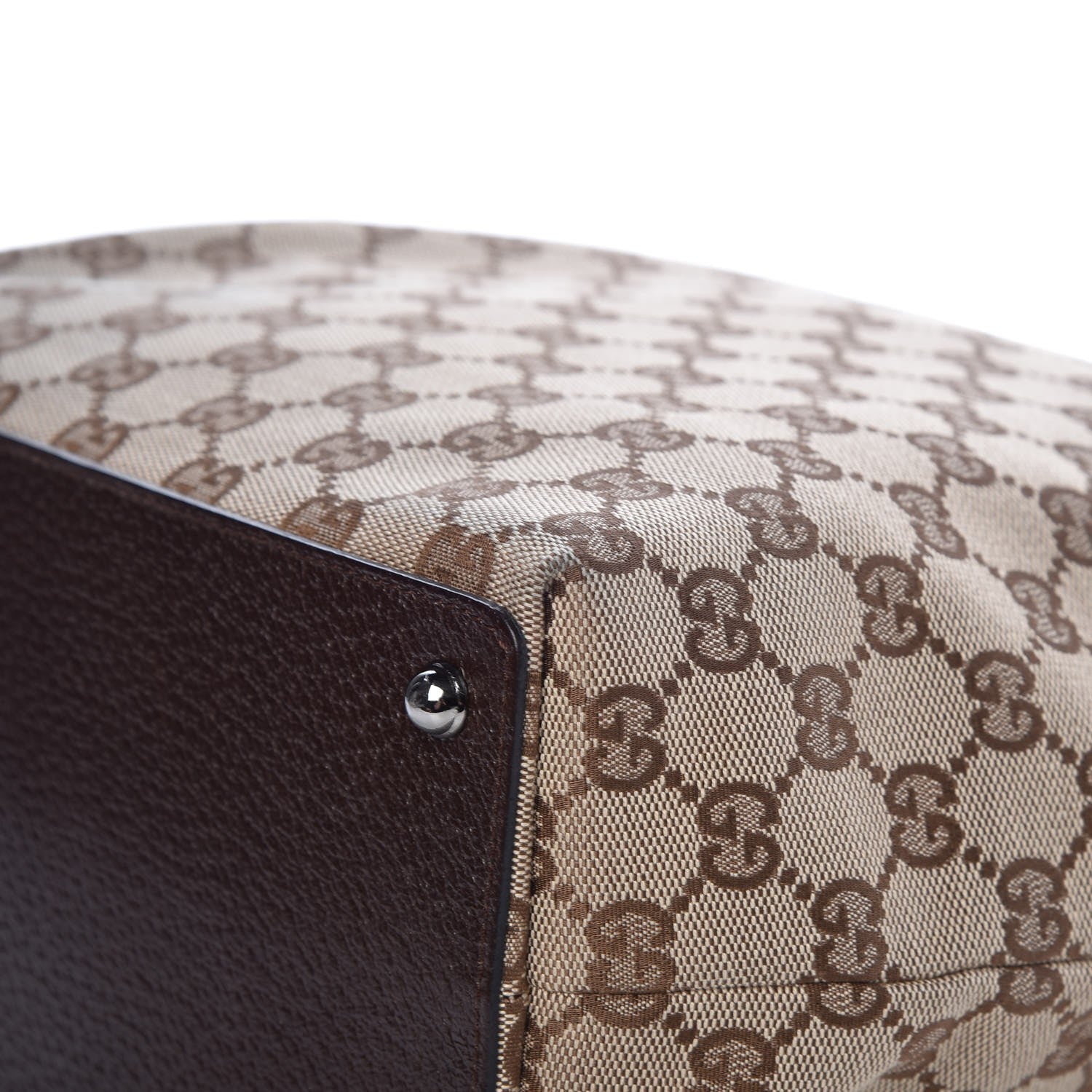 Gucci Monogram Large Eclipse Tote Dark Brown 10 of 12