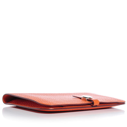 Hermes Togo Dogon Combined Wallet Orange 4 of 8