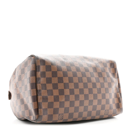 Louis Vuitton Damier Ebene Speedy 30 4 of 9