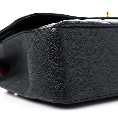 Chanel Caviar Quilted Jumbo Double Flap Black 8 of 11