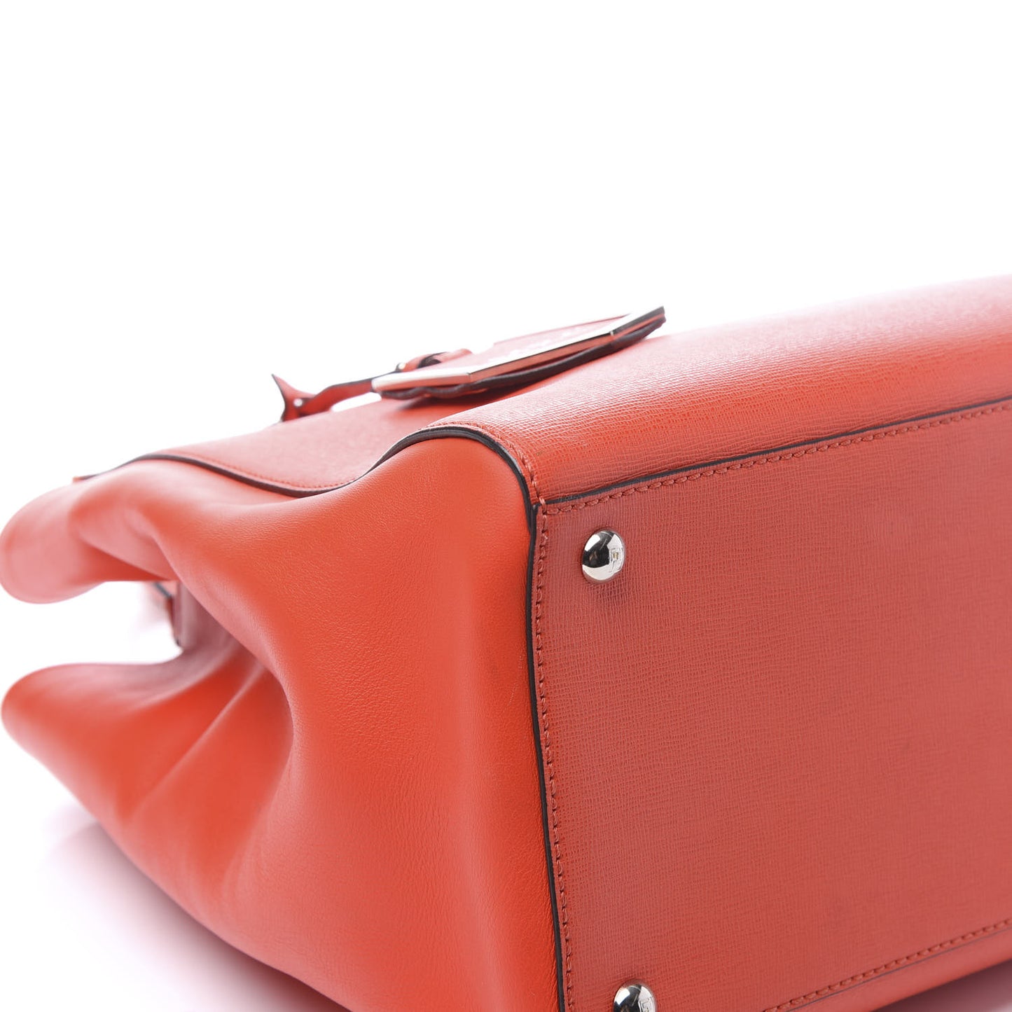 Vitello Elite Regular 2Jours Tote Papavero