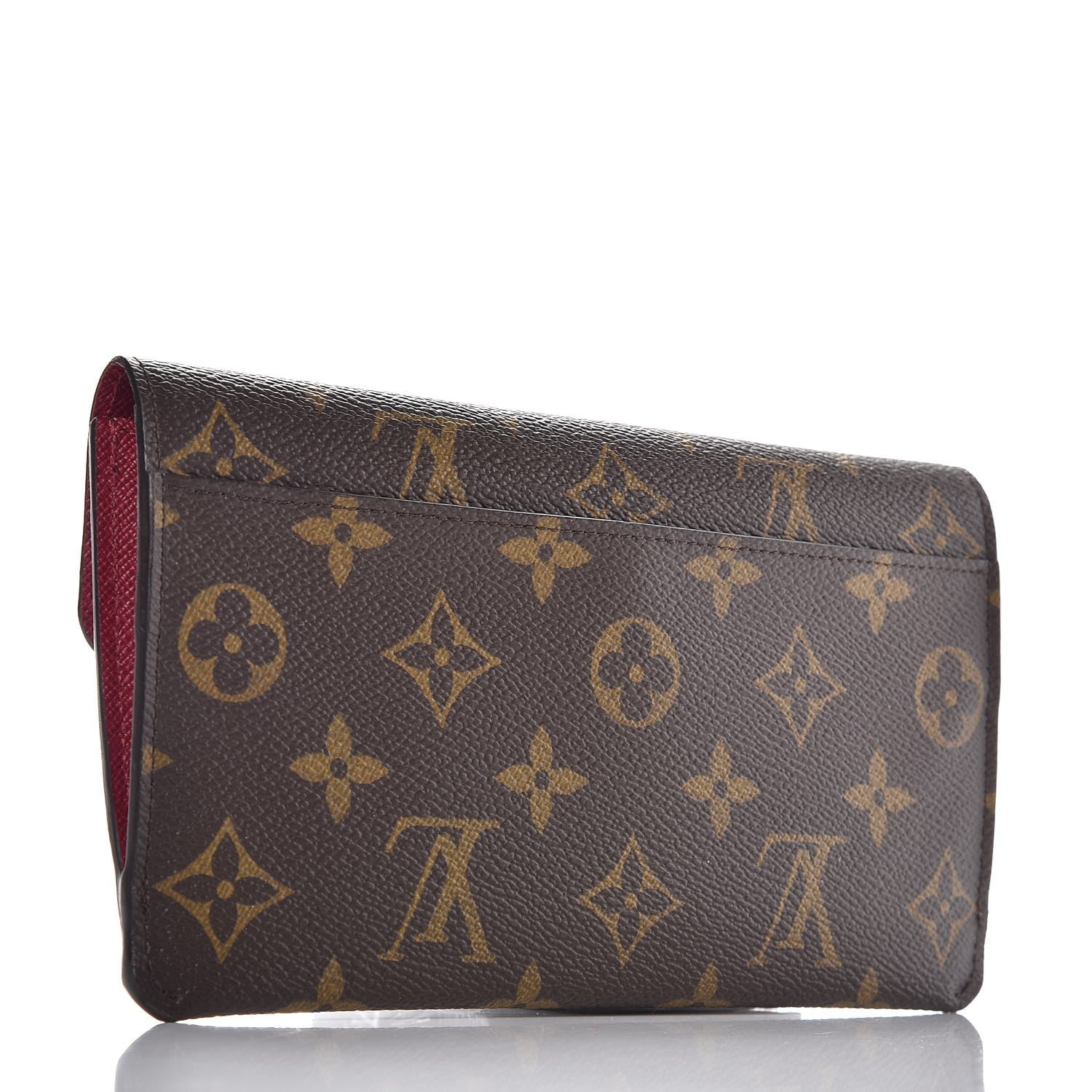 Louis Vuitton Monogram Jeanne Wallet Fuchsia 3 of 8