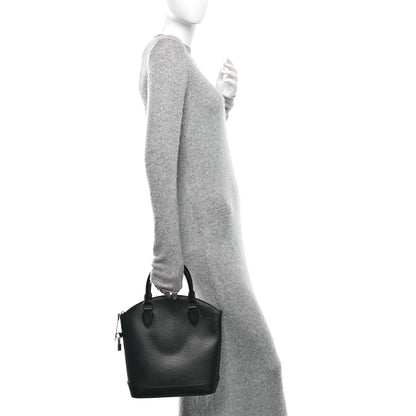 Louis Vuitton Epi Lockit Black 2 of 9