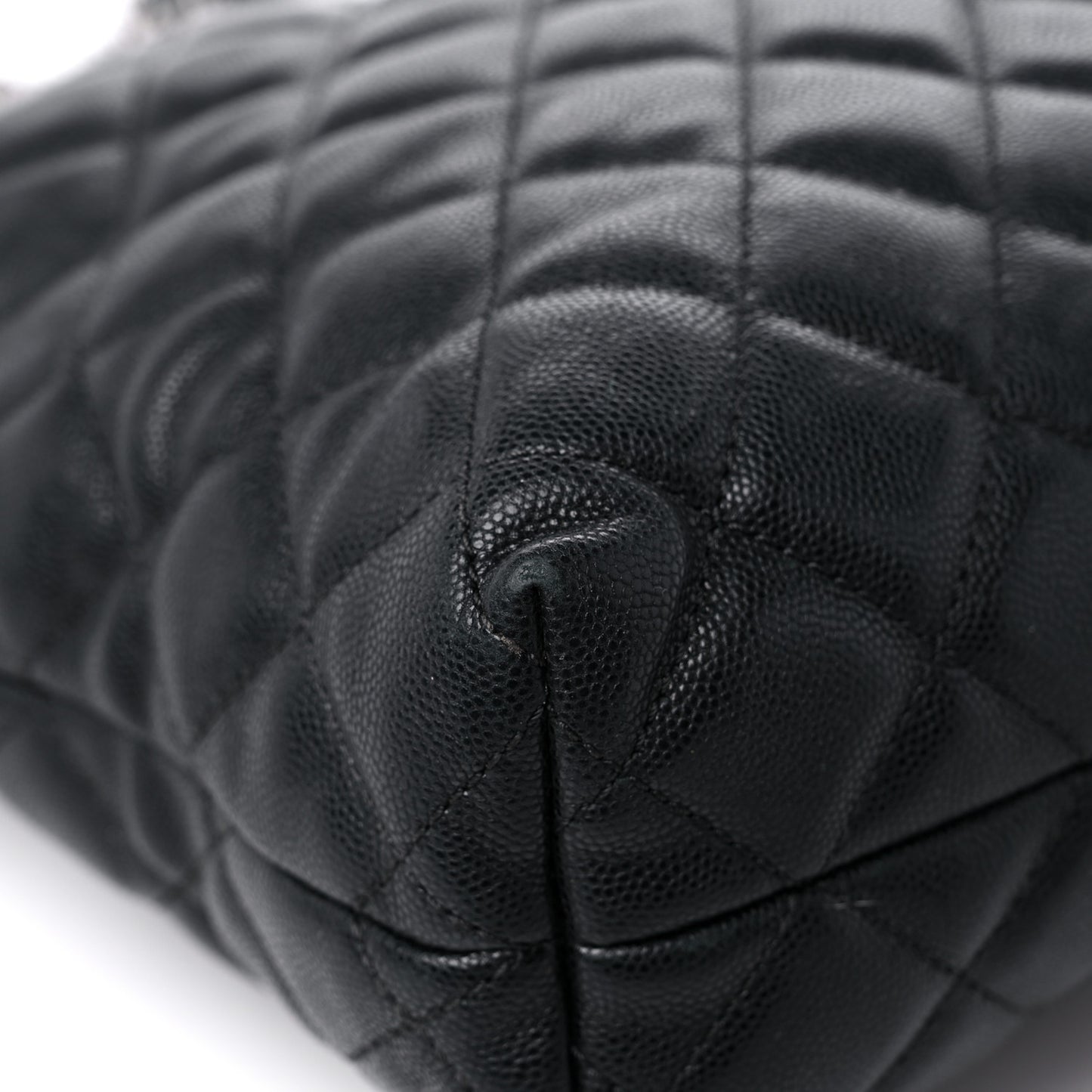 Caviar Quilted Urban Delight Tote Black