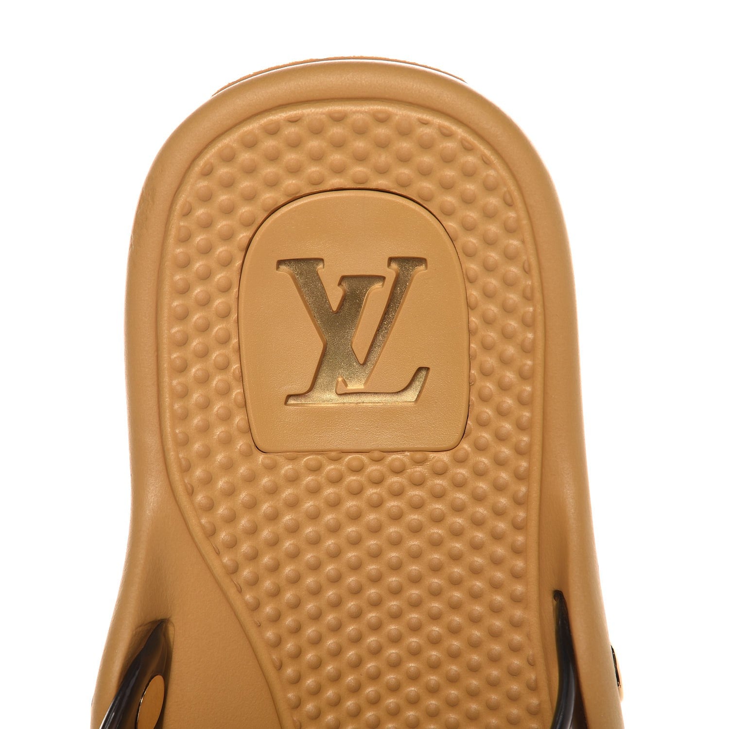 Louis Vuitton PVC Monogram Spa Sandals 38 Brown 6 of 7