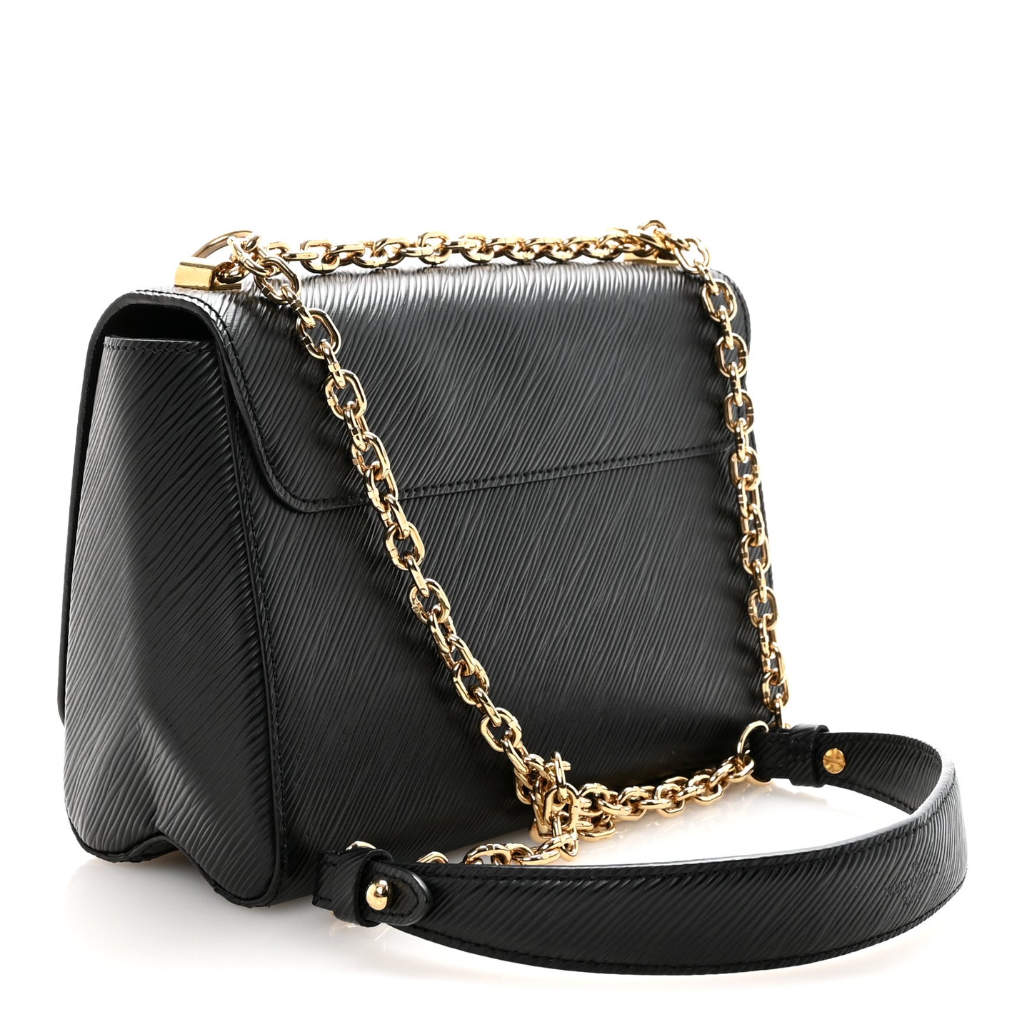 Epi Twist Shoulder Bag MM  Black