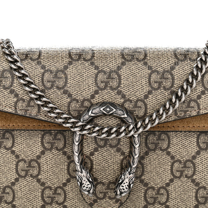 Gucci GG Supreme Monogram Super Mini Dionysus Shoulder Bag Taupe 7 of 10