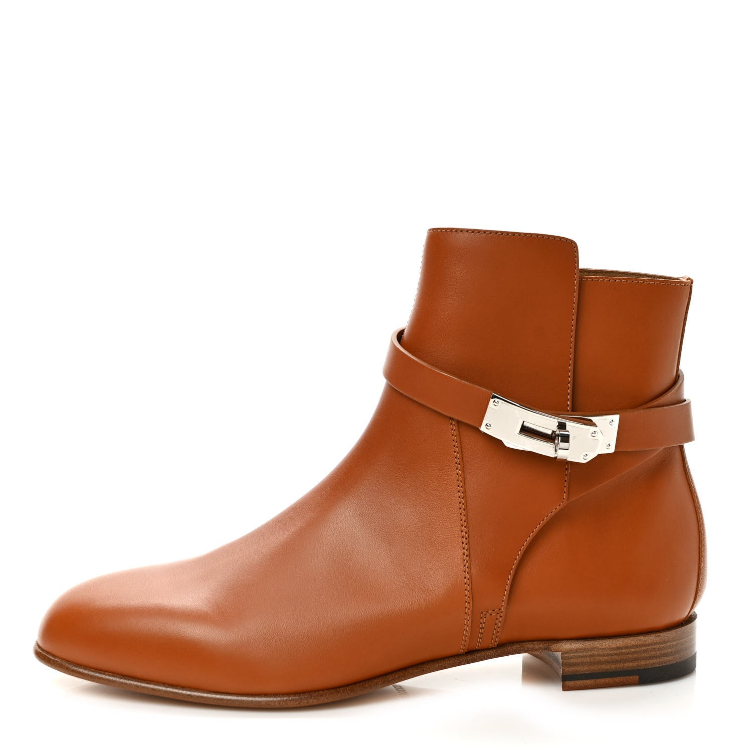 Hermes Calfskin Neo Low Boots 39 Natural 1 of 8