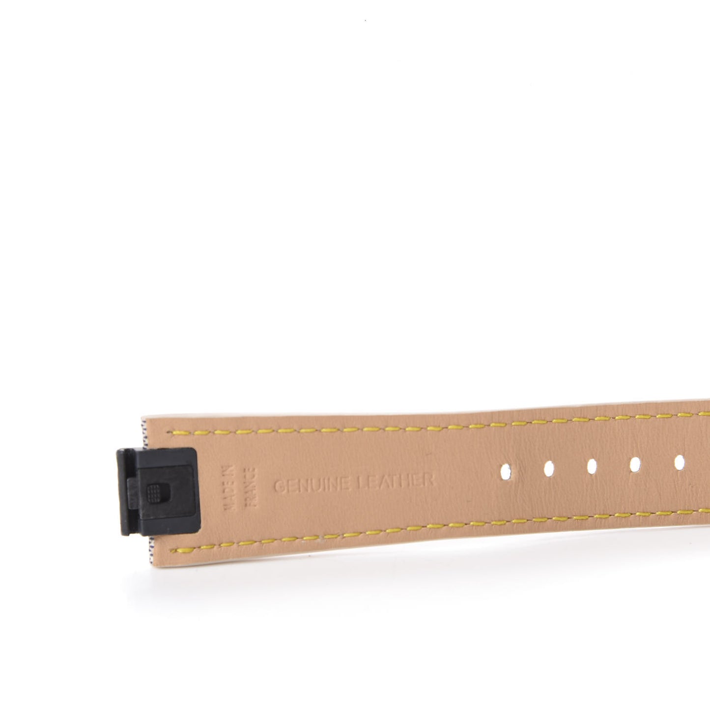 Damier Azur Tahitienne Tambour 10mm Watch Strap