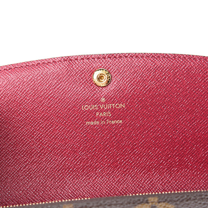 Louis Vuitton Monogram Emilie Wallet Fuchsia 5 of 6