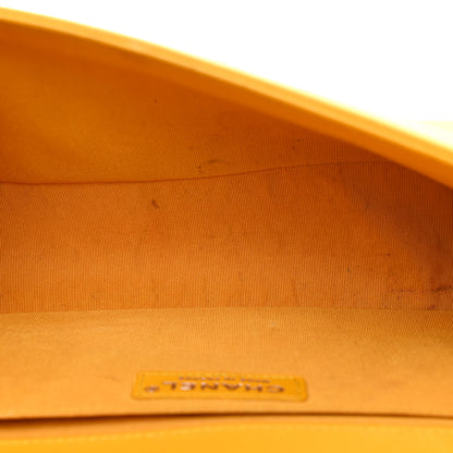 Chanel Lambskin Quilted Medium Boy Flap Yellow 5 of 17