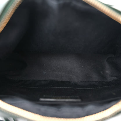 Saint Laurent Calfskin Matelasse Monogram Lou Camera Bag Military Green 5 of 10