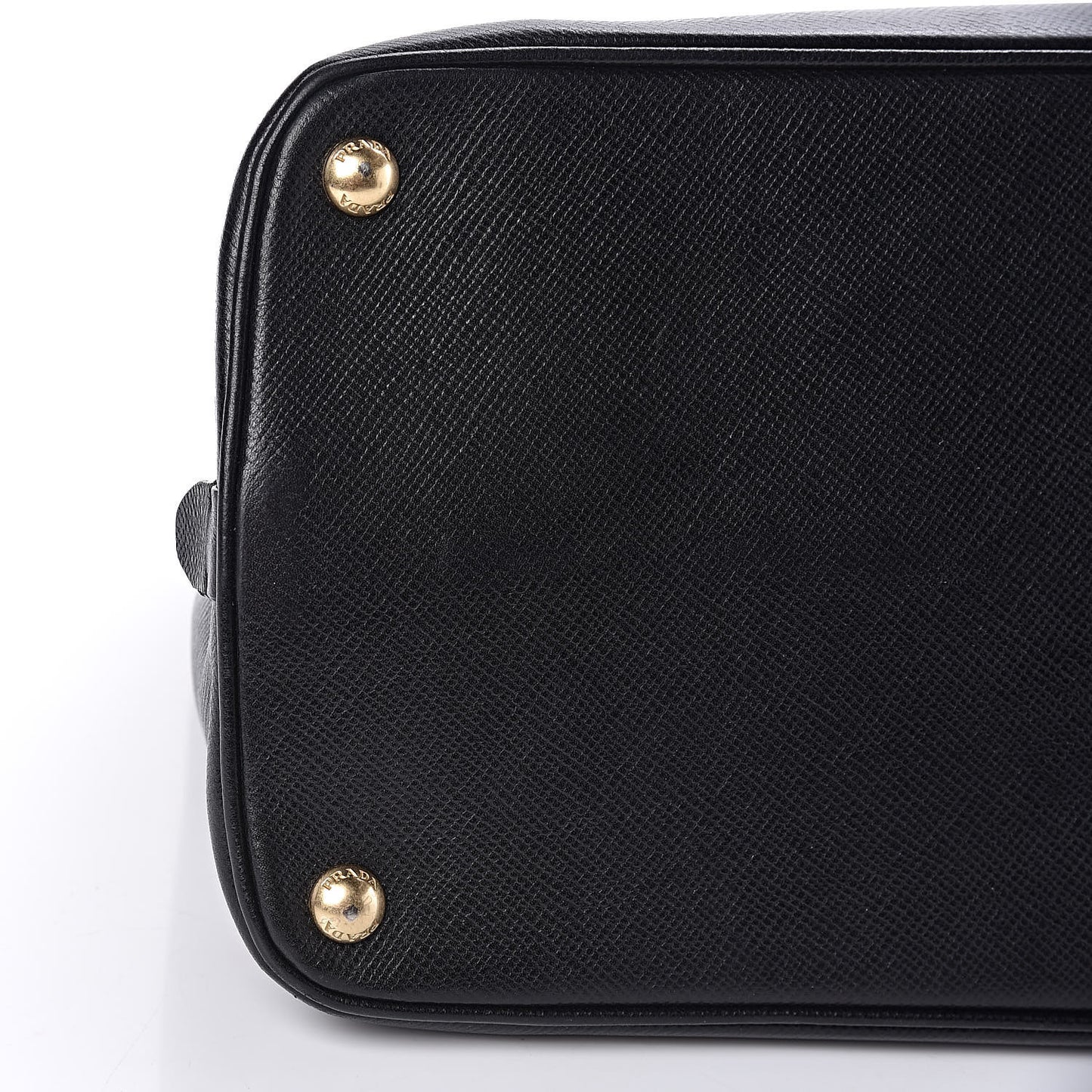 Saffiano Cuir Open Promenade Tote Black