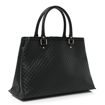 Gucci Soft Microguccissima Medium Tote Black 2 of 11