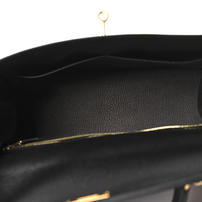 Hermes Epsom Kelly Sellier 28 Black 5 of 11