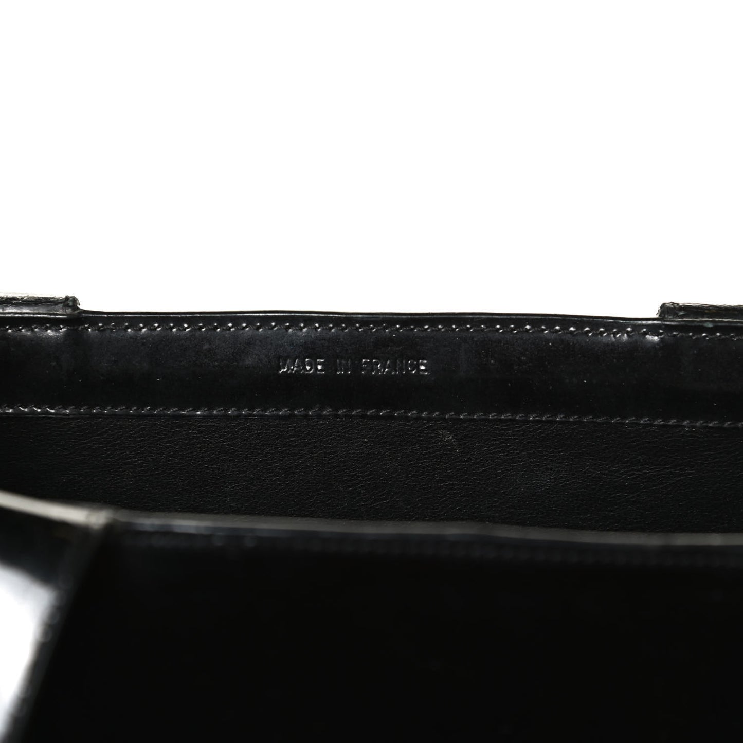 Patent Tote Black