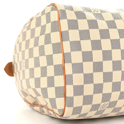 Louis Vuitton Damier Azur Speedy 30 9 of 12
