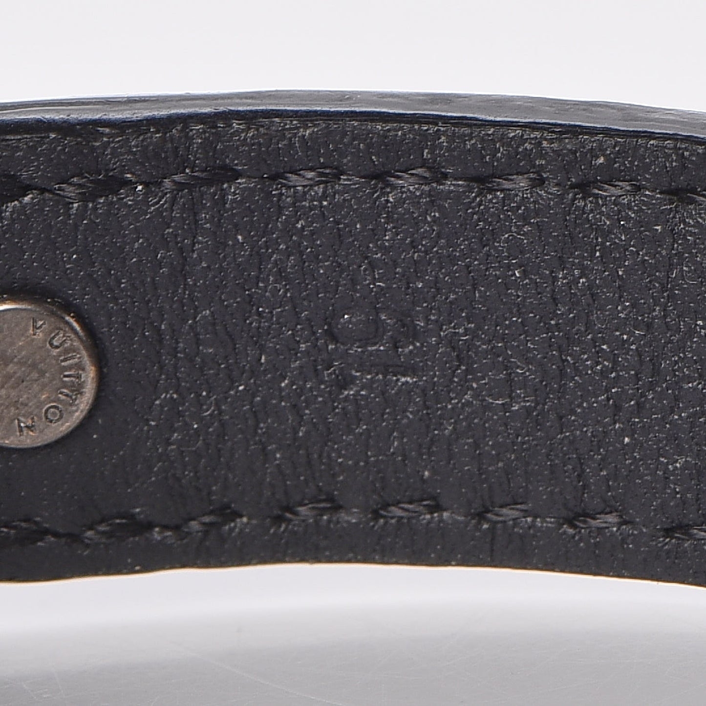 Damier Infini Bandit Bracelet 19 Black