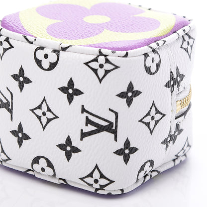 Louis Vuitton Monogram Giant Cube Coin Purse Pink 8 of 10
