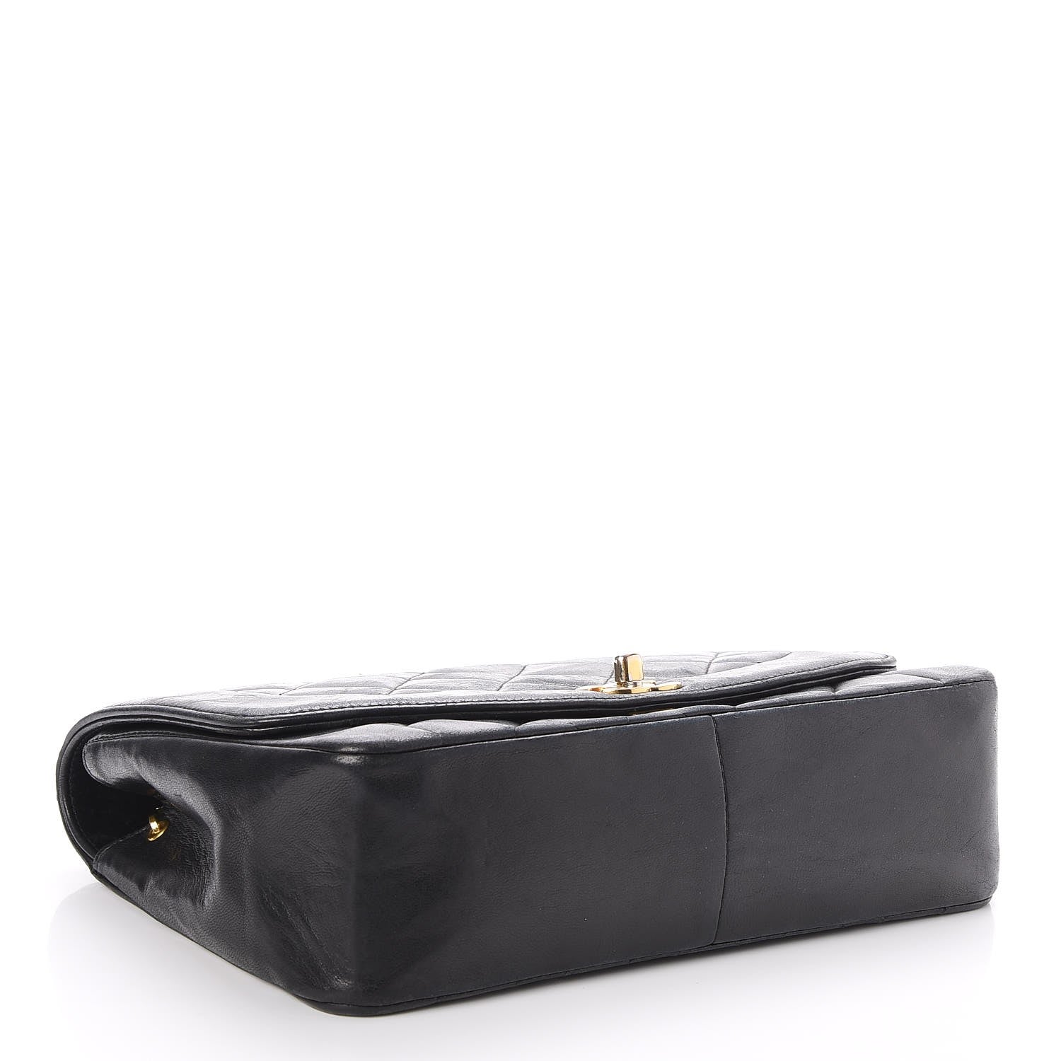 Chanel Lambskin Quilted Medium Single Flap Black 4 of 8
