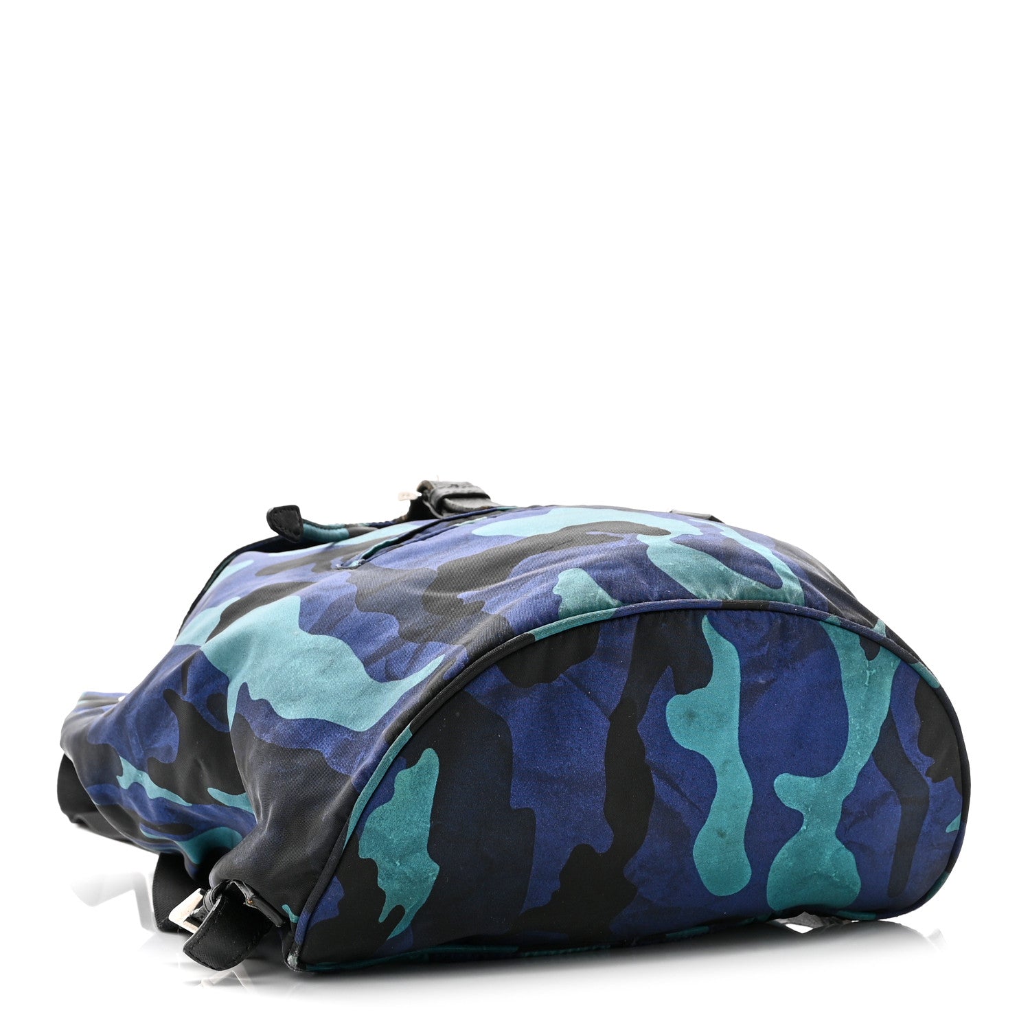 Prada Tessuto Nylon Camouflage Print Backpack Royal 4 of 10