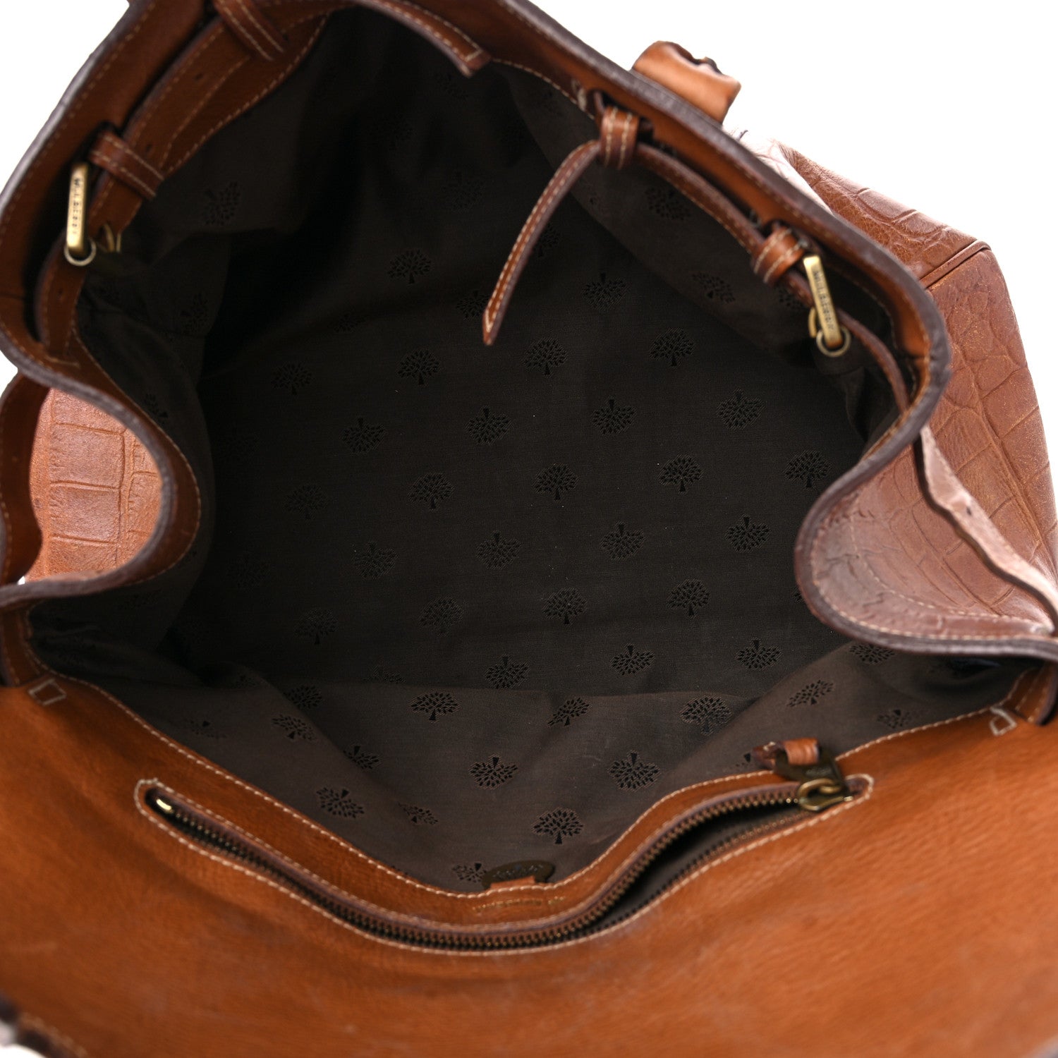 Mulberry Crocodile Embossed Bayswater Oak 5 of 23