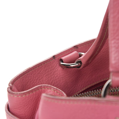 Prada Vitello Daino Tote Begonia 8 of 12