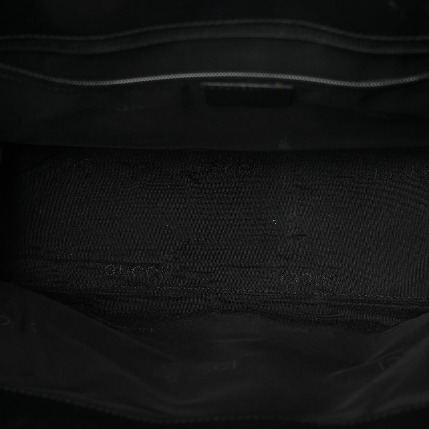 Gucci Monogram Bardot Shoulder Bag Black 5 of 13