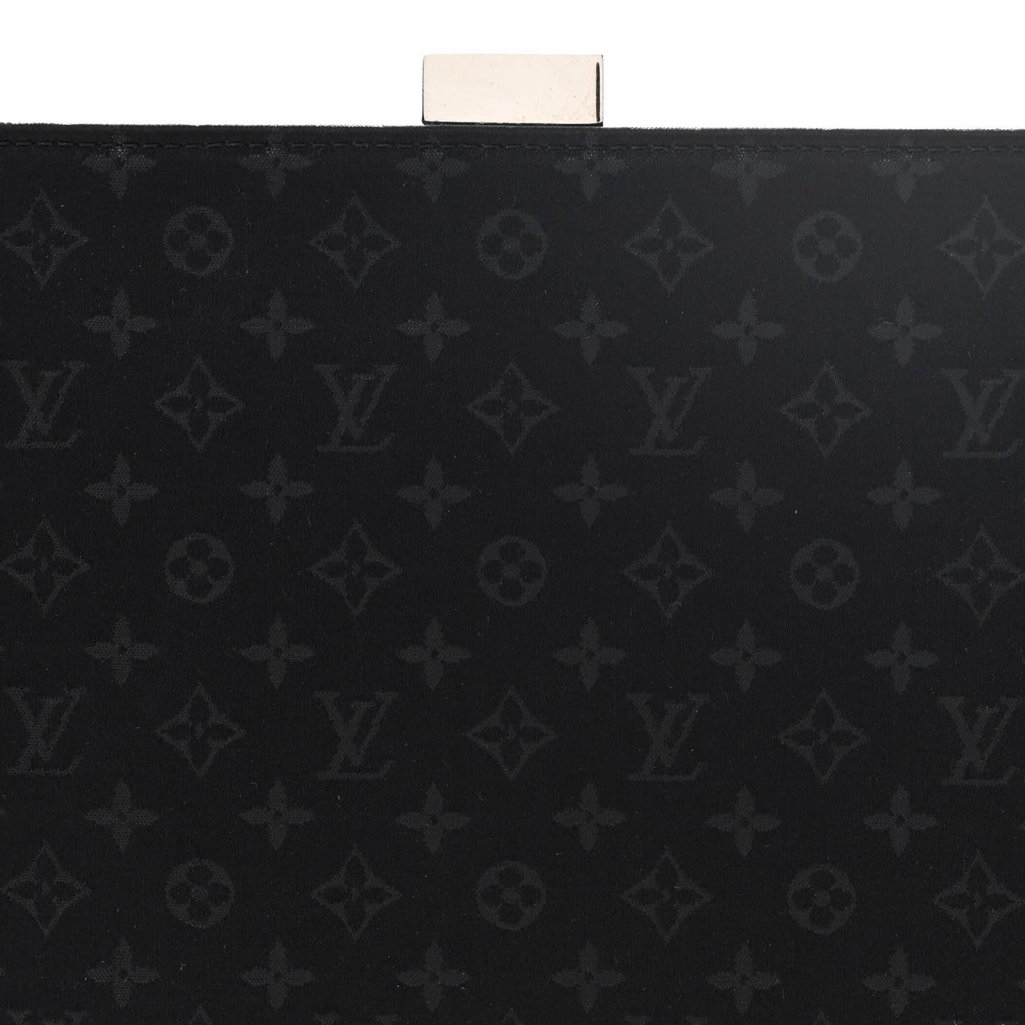 Satin Monogram Ange GM Black