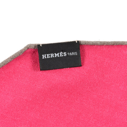 Hermes Cashmere Losange Scarf GM 4 of 4