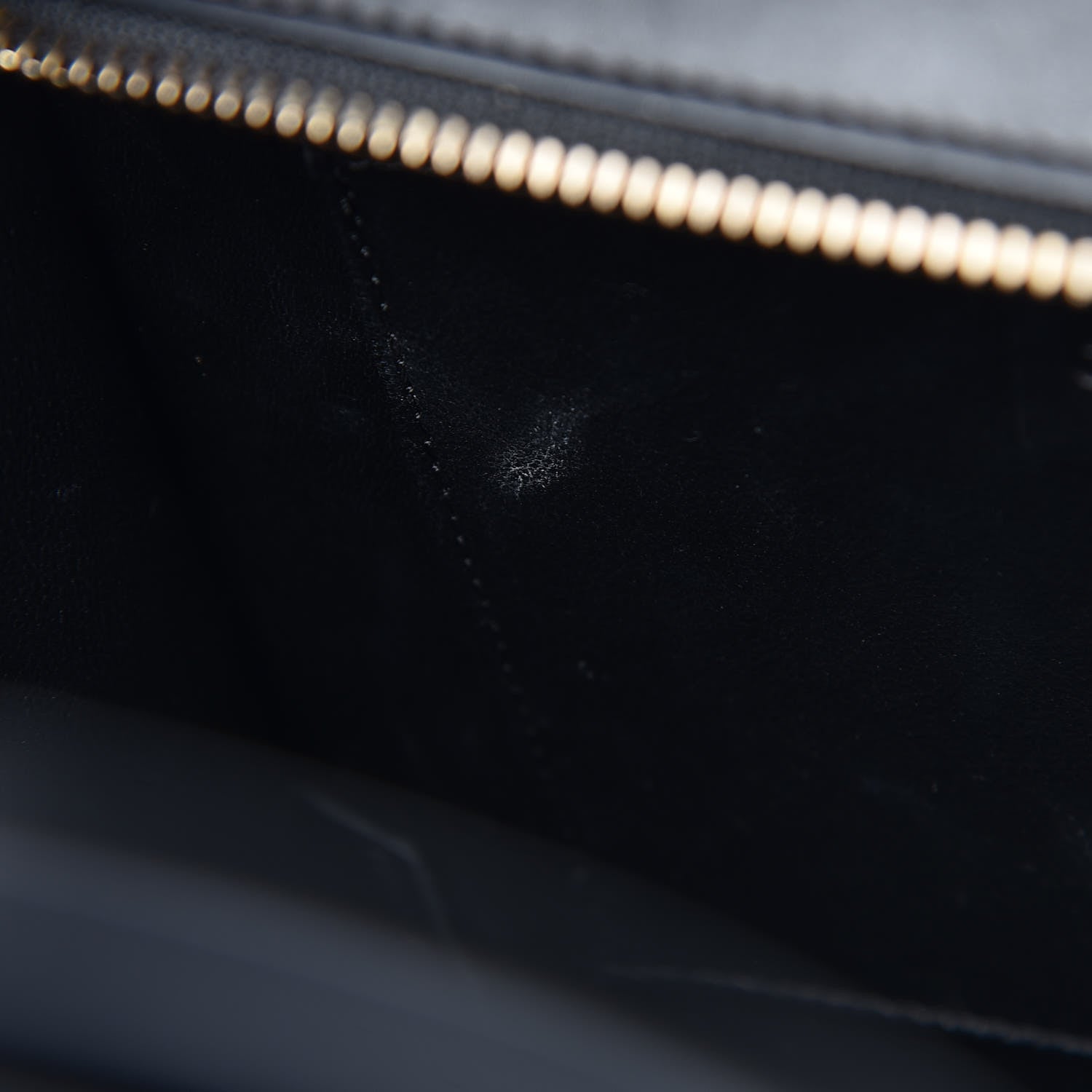 Celine Felt Smooth Calfskin Nano Tri-Color Luggage Indigo Black Brown 10 of 12