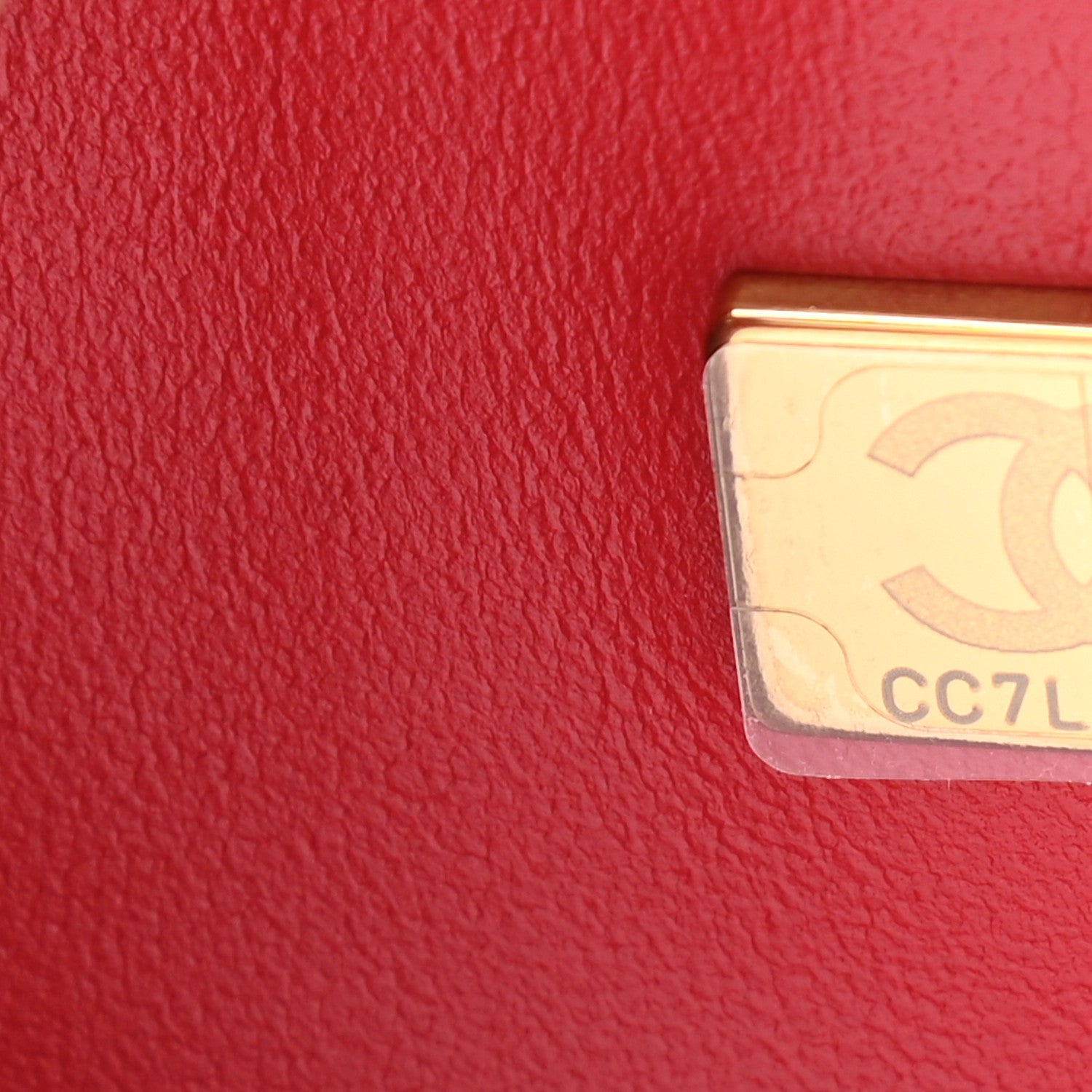 Chanel Caviar Quilted Small Double Flap Red 6 of 10