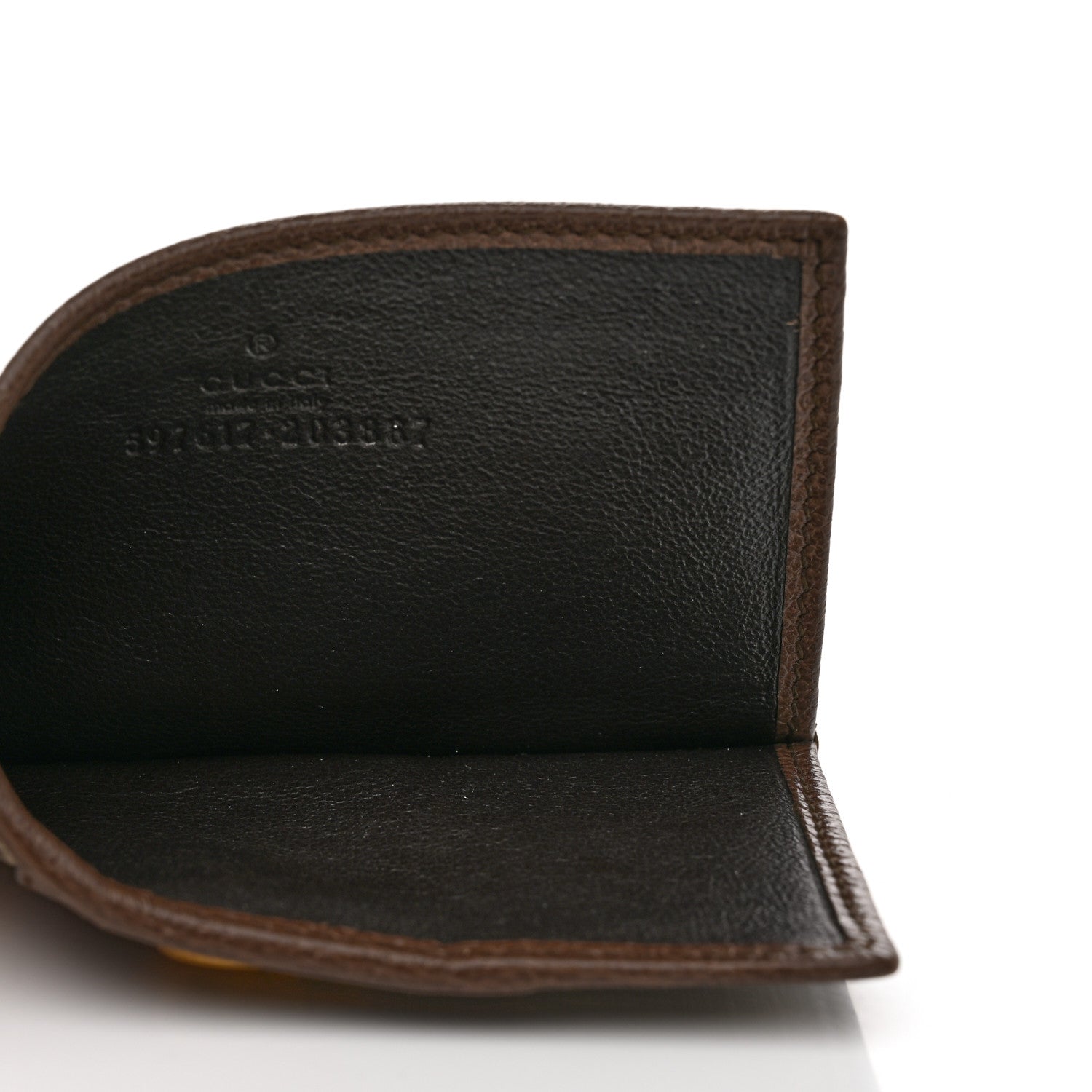 Gucci GG Supreme Monogram Ophidia Card Holder Brown 5 of 6