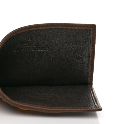 Gucci GG Supreme Monogram Ophidia Card Holder Brown 5 of 6