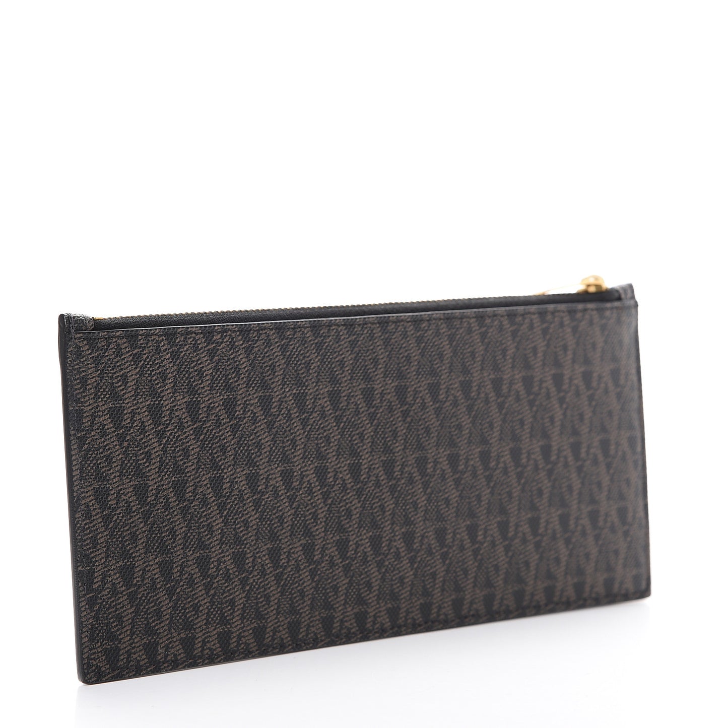 Classic Toile Monogram 4 Fragments Zip Pouch Black