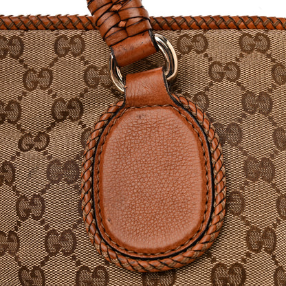 Gucci Monogram Medium Marrakech Tote Tan 14 of 14