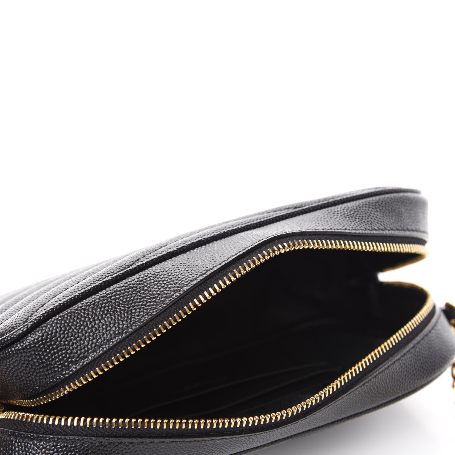 Saint Laurent Grain De Poudre Matelasse Monogram Mini Lou Camera Bag Black 5 of 11