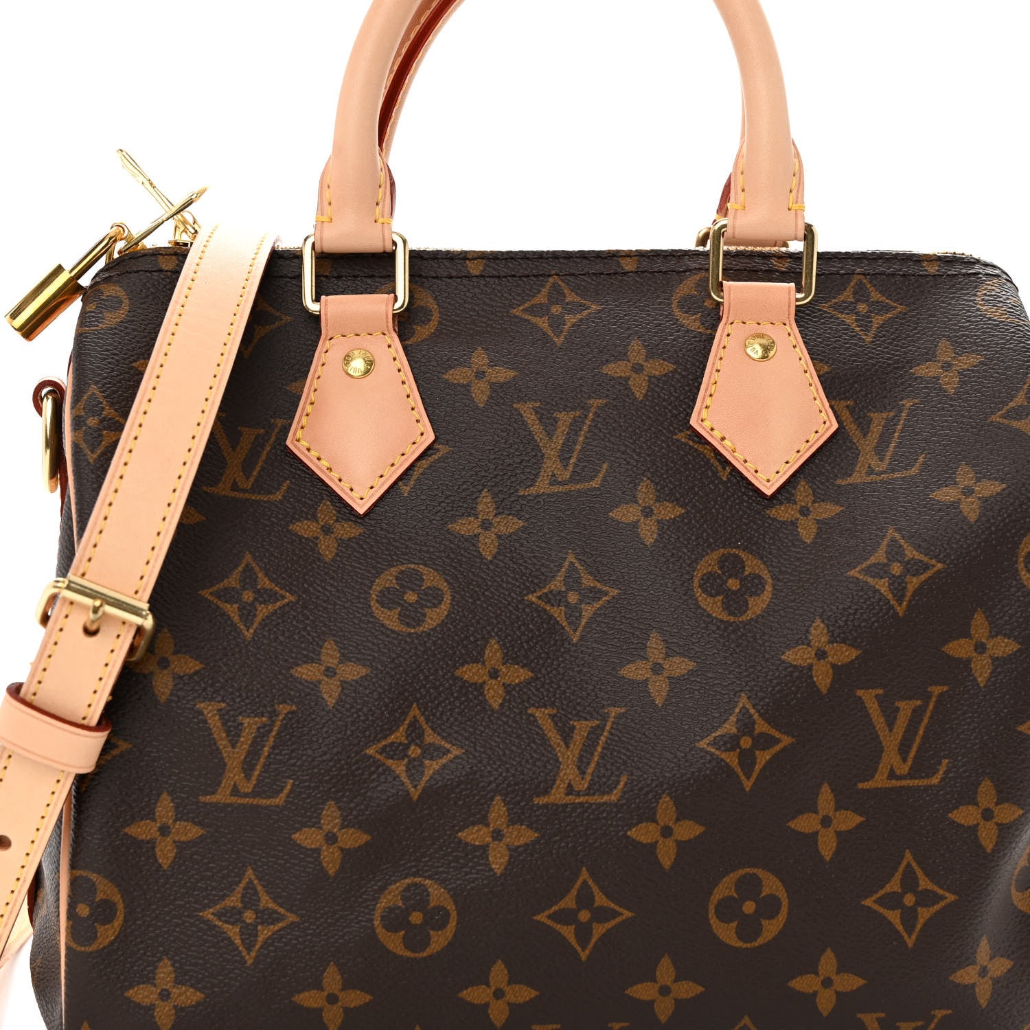 Louis Vuitton Monogram Speedy Bandouliere 25 8 of 10