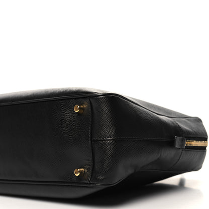 Prada Saffiano Lux Bauletto Black 9 of 9