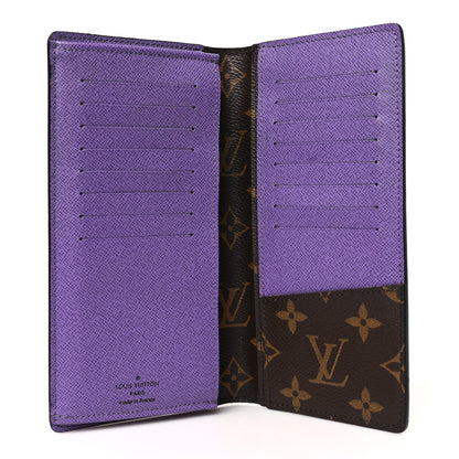 Louis Vuitton Monogram Brazza Wallet Purple 5 of 6