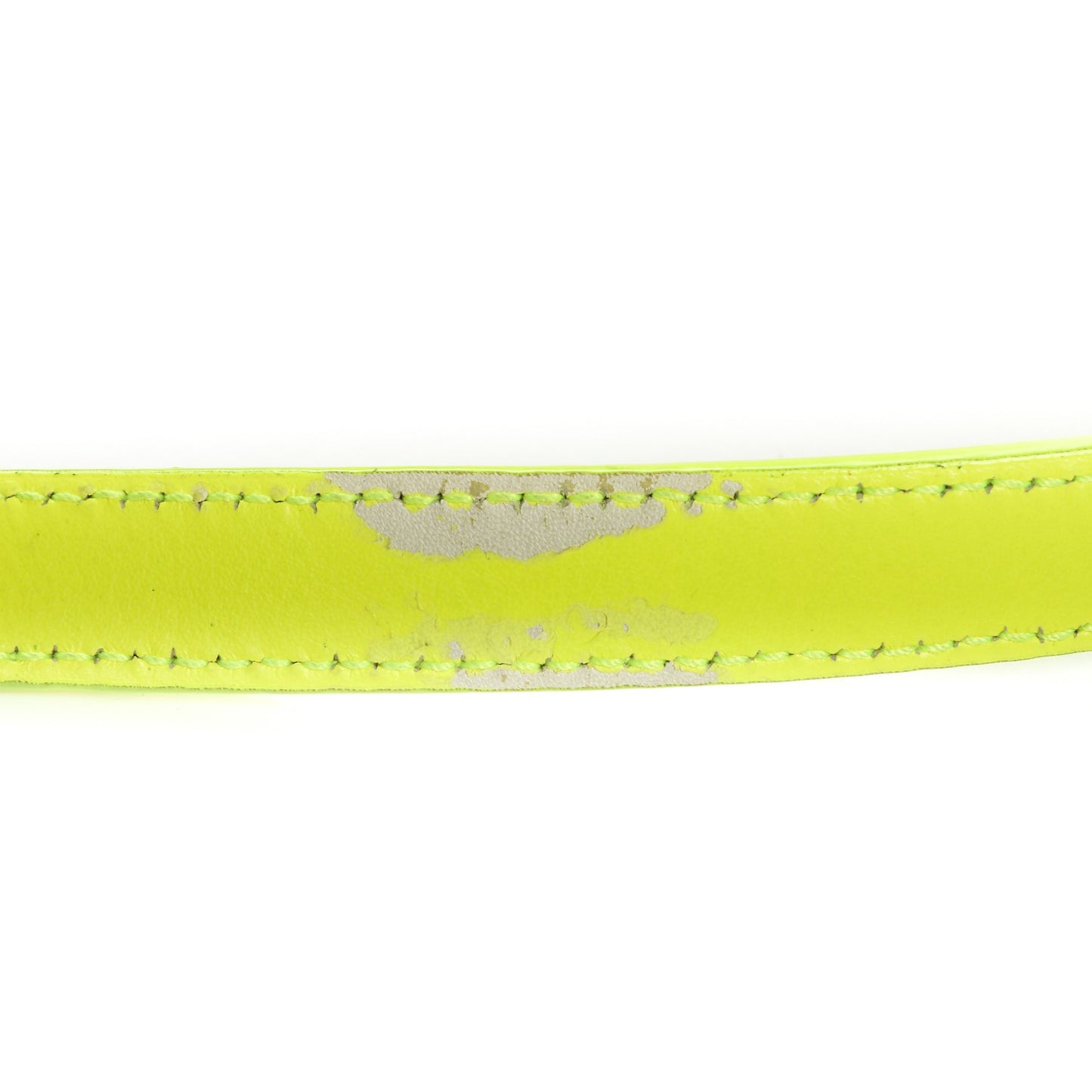 Calfskin Nano Sac De Jour Neon Yellow