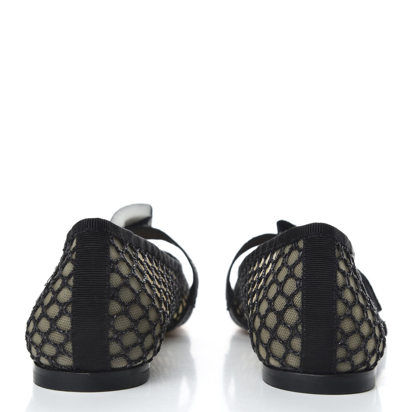 Resille Ribbon Miss J'Adior Ballet Flat 37.5 Black