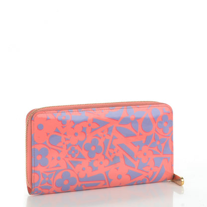 Louis Vuitton Patent Sweet Monogram Zippy Wallet Corail 3 of 8
