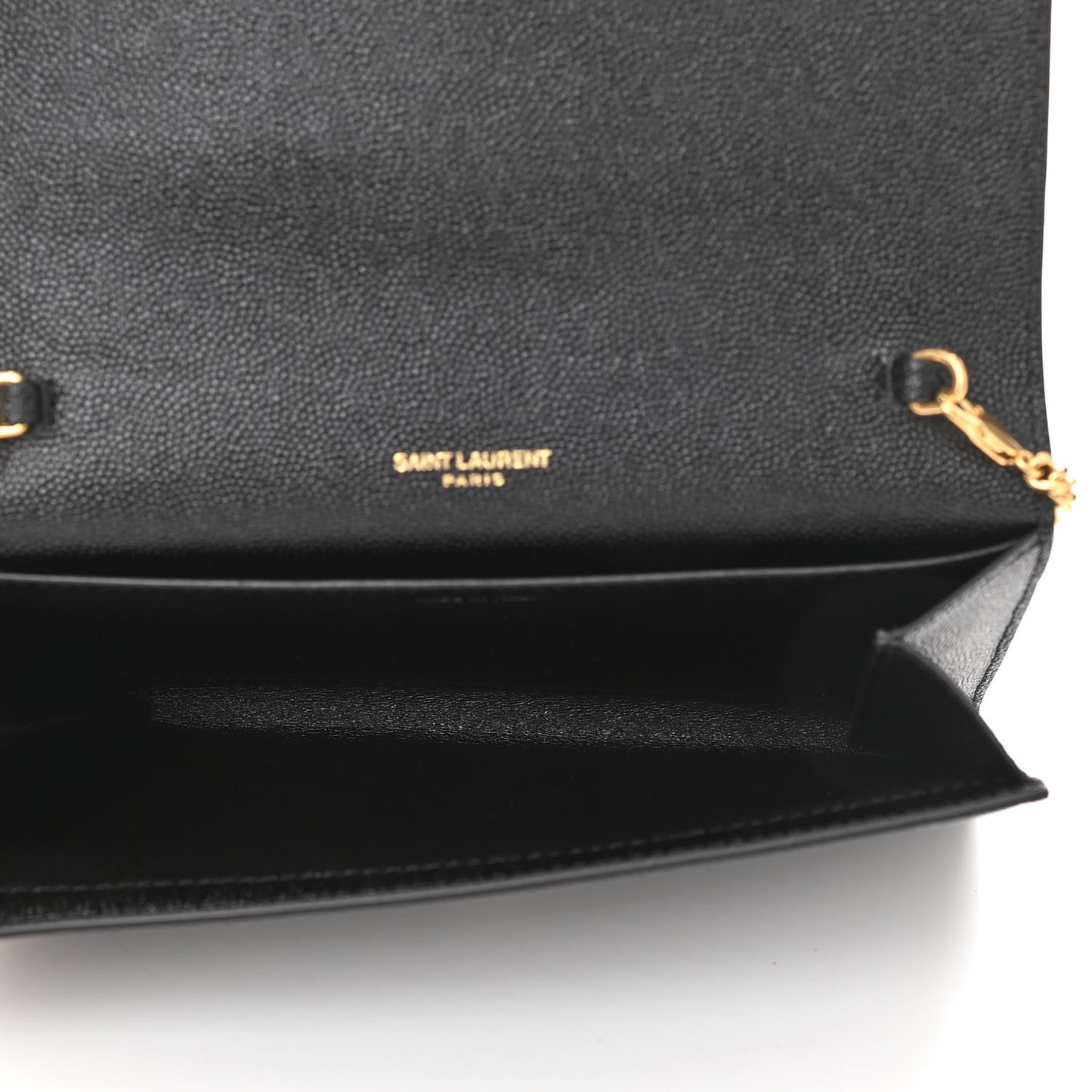 Grain De Poudre Uptown Chain Wallet Black