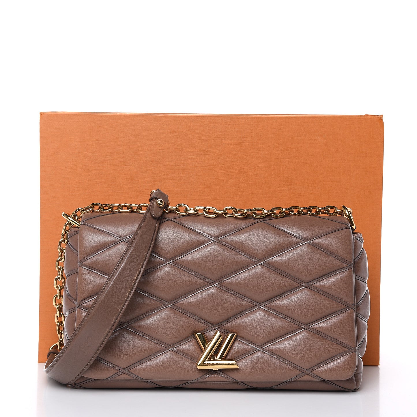 Lambskin Malletage GO-14 MM Taupe