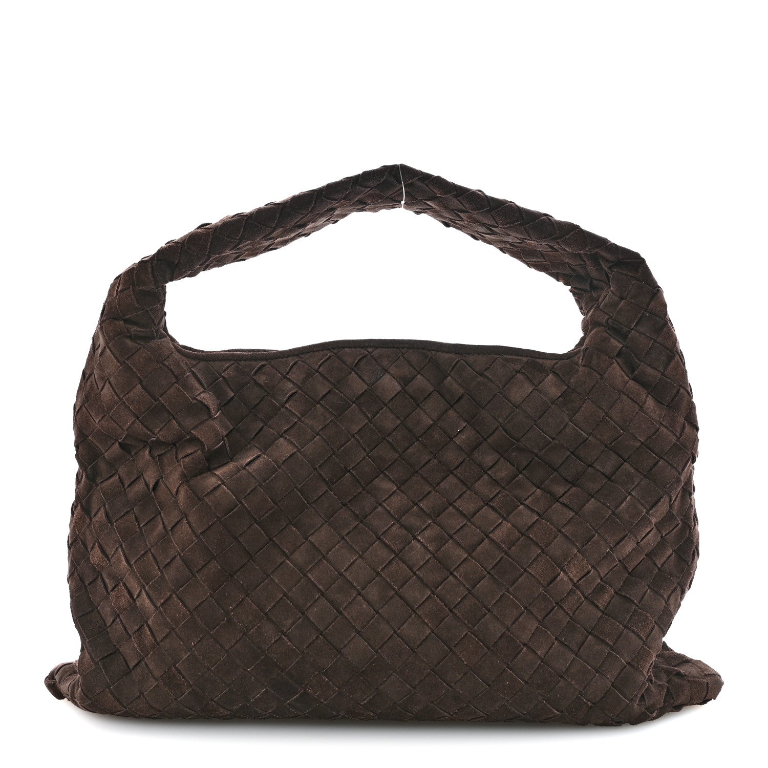 Bottega Veneta Suede Intrecciato Small Hop Fondant 1 of 12