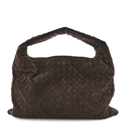 Bottega Veneta Suede Intrecciato Small Hop Fondant 1 of 12